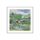 Soft Color Impressionism Canvas Art Farmfield View Wall Decor for Kitchen, Multiple Sizes Clearhalo 'Arts' 'Canvas Art' 1763871