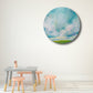 Pastel Color Cloud Scenery Painting Textured Modern Art Dining Room Canvas Print Clearhalo 'Arts' 'Canvas Art' 1763963