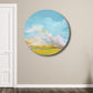 Pastel Color Cloud Scenery Painting Textured Modern Art Dining Room Canvas Print Clearhalo 'Arts' 'Canvas Art' 1763967