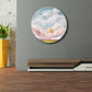 Pastel Color Cloud Scenery Painting Textured Modern Art Dining Room Canvas Print Clearhalo 'Arts' 'Canvas Art' 1763971