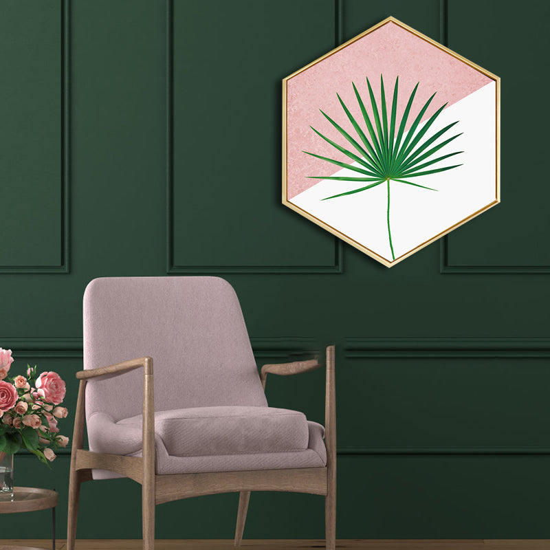 Photography Botanical Canvas Wall Art Soft Color Nordic Style Painting for Living Room Clearhalo 'Arts' 'Canvas Art' 1764027