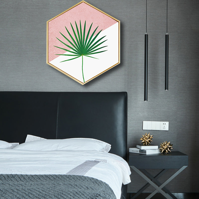 Photography Botanical Canvas Wall Art Soft Color Nordic Style Painting for Living Room Clearhalo 'Arts' 'Canvas Art' 1764028