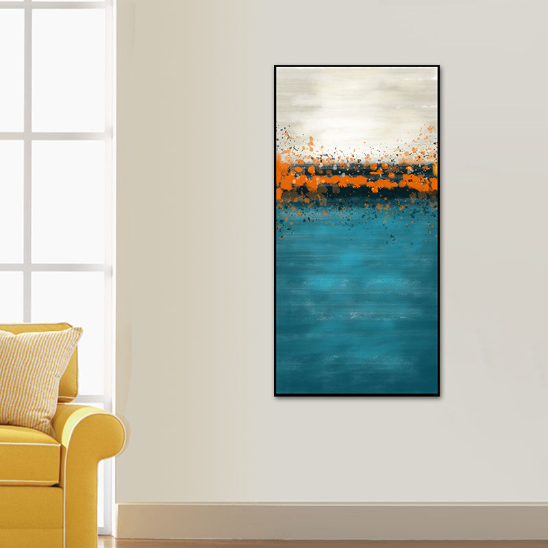 Fresh Sea Scenery Canvas Textured Contemporary Art Style for Girls Bedroom Wall Decor Clearhalo 'Arts' 'Canvas Art' 1764128