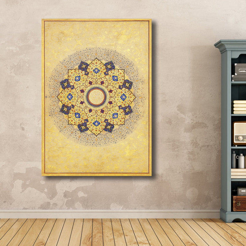 Canvas Pastel Color Painting Art Nouveau Jacquard Pattern Wall Decor, Multiple Sizes Available Clearhalo 'Arts' 'Canvas Art' 1764182