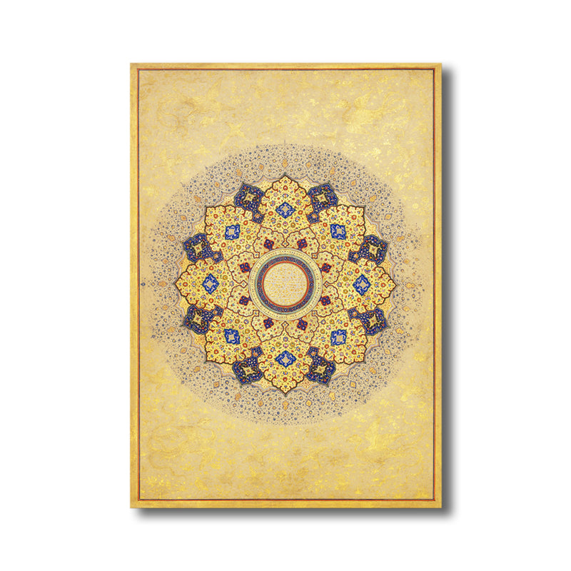 Canvas Pastel Color Painting Art Nouveau Jacquard Pattern Wall Decor, Multiple Sizes Available Clearhalo 'Arts' 'Canvas Art' 1764183