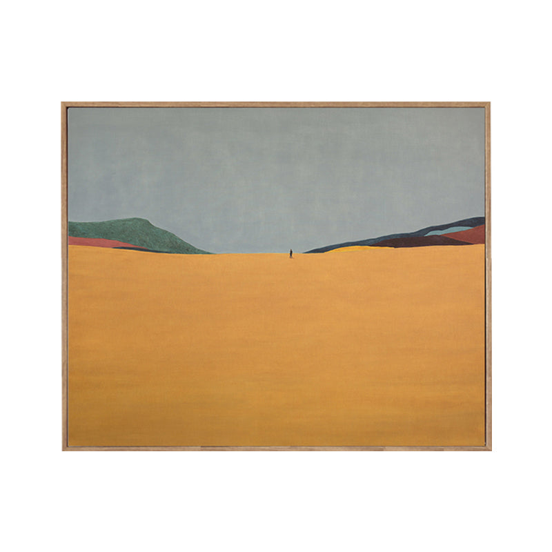 Pastel Color Scenery Wall Art Textured Nordic Sitting Room Canvas Print, Multiple Sizes Clearhalo 'Arts' 'Canvas Art' 1764261