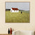 Pastel kleurenlandschap Wall Art Getextureerde Noordse zitkamer canvas print, meerdere maten