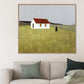 Pastel Color Scenery Wall Art Textured Nordic Sitting Room Canvas Print, Multiple Sizes Clearhalo 'Arts' 'Canvas Art' 1764264