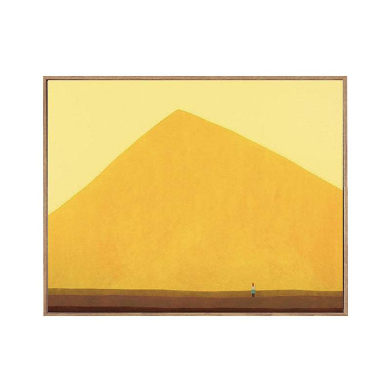 Pastel Color Scenery Wall Art Textured Nordic Sitting Room Canvas Print, Multiple Sizes Clearhalo 'Arts' 'Canvas Art' 1764269