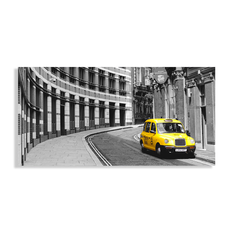 Vehicle Scene Canvas Art Print Textured Vintage Style for Girls Bedroom Painting Clearhalo 'Arts' 'Canvas Art' 1764333