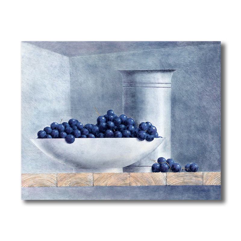 Light Color Tasty Fruits Canvas Modern Art Style Textured Wall Decor for Living Room Clearhalo 'Arts' 'Canvas Art' 1764497