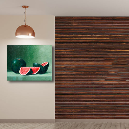 Light Color Tasty Fruits Canvas Modern Art Style Textured Wall Decor for Living Room Clearhalo 'Arts' 'Canvas Art' 1764500