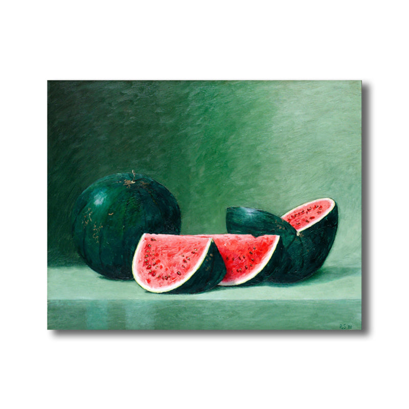 Light Color Tasty Fruits Canvas Modern Art Style Textured Wall Decor for Living Room Clearhalo 'Arts' 'Canvas Art' 1764502