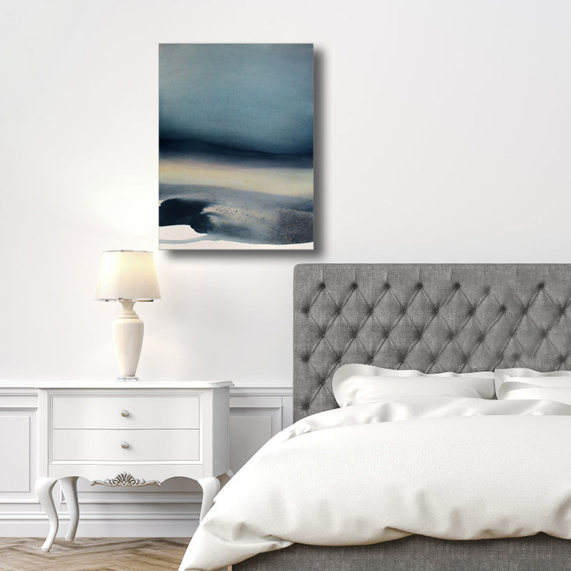 Irregular Abstract Wall Decor Modern Art Canvas Textured Painting in Light Color Clearhalo 'Arts' 'Canvas Art' 1764581