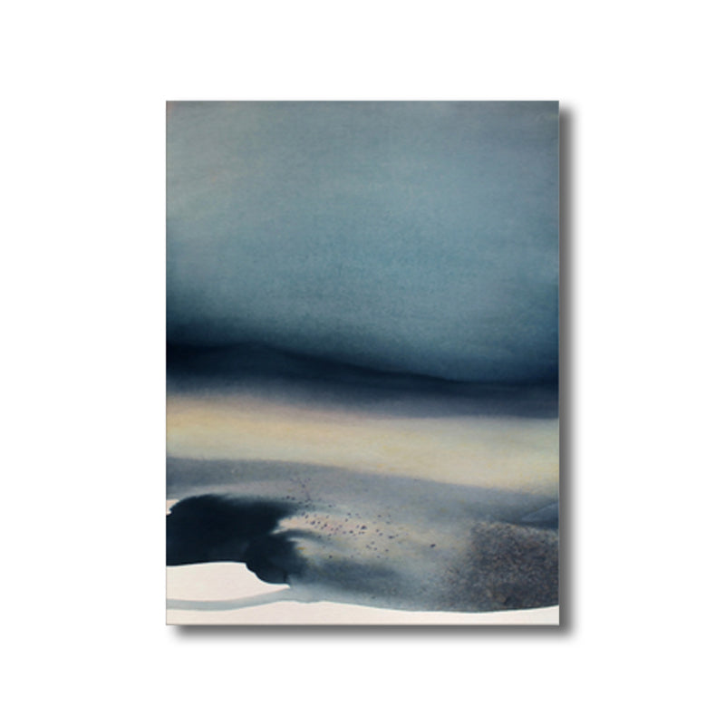 Irregular Abstract Wall Decor Modern Art Canvas Textured Painting in Light Color Clearhalo 'Arts' 'Canvas Art' 1764583