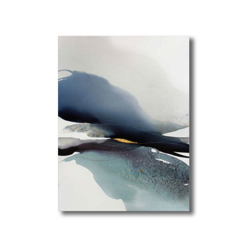 Irregular Abstract Wall Decor Modern Art Canvas Textured Painting in Light Color Clearhalo 'Arts' 'Canvas Art' 1764587