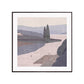 Mountain Lake Scenery Canvas Nordic Style Textured Wall Art Decor in Light Color Clearhalo 'Arts' 'Canvas Art' 1764652