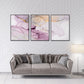 Ombre Pattern Painting for Boys Room in Light Color, Multiple Sizes, Set of Three Clearhalo 'Arts' 'Canvas Art' 1764698