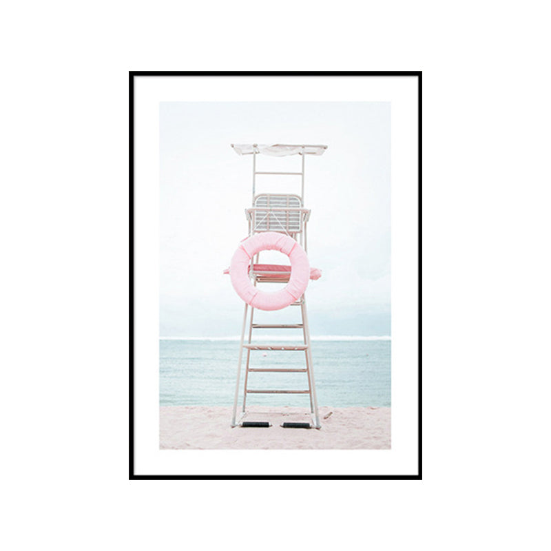 Modern Seaside Facilities Canvas Art for Bedroom Photography Wall Decor, Multiple Sizes Clearhalo 'Art Gallery' 'Canvas Art' 'Contemporary Art Gallery' 'Modern' Arts' 1764842