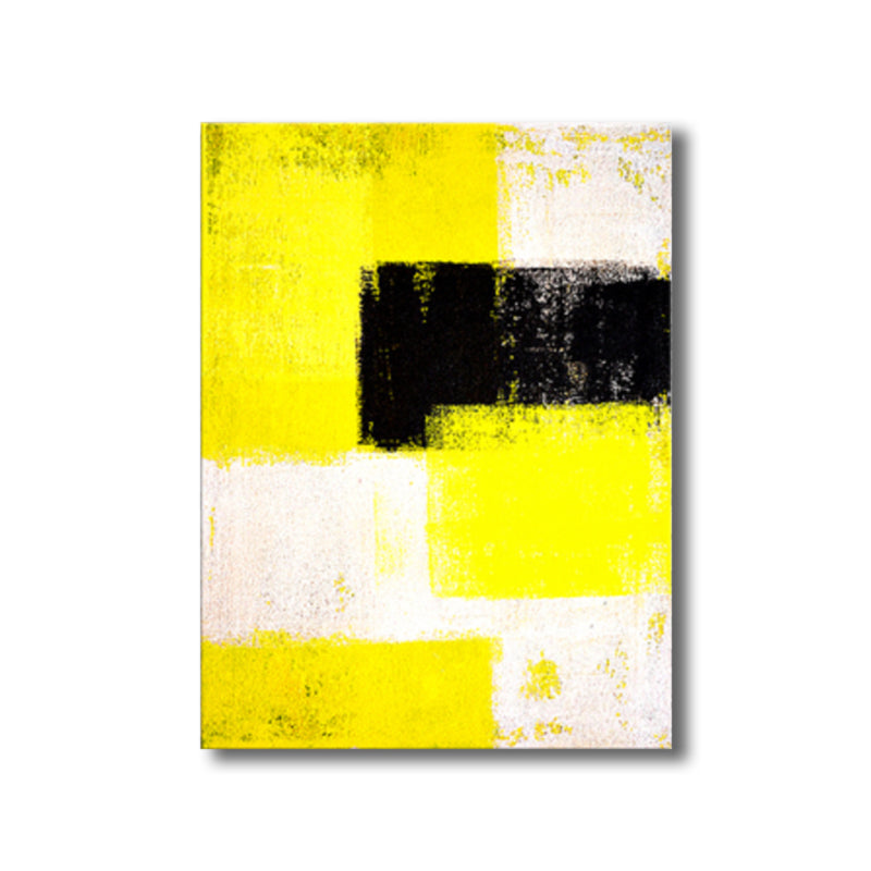 Modern Art Abstract Pattern Canvas Pastel Color Bedroom Wall Decor, Multiple Sizes Clearhalo 'Arts' 'Canvas Art' 1764882