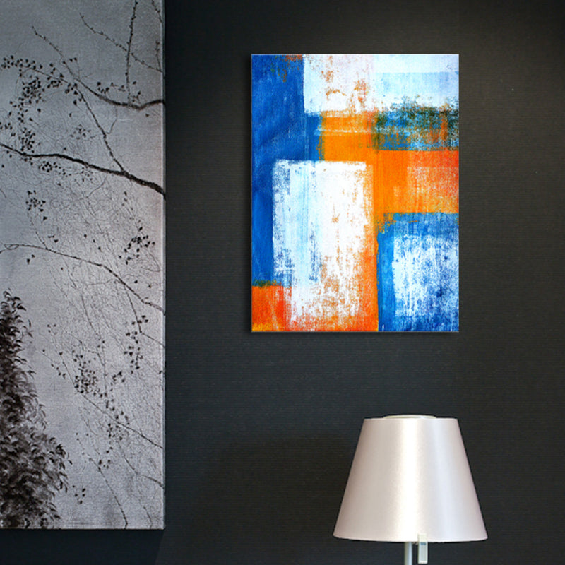 Modern Art Abstract Pattern Canvas Pastel Color Bedroom Wall Decor, Multiple Sizes Clearhalo 'Arts' 'Canvas Art' 1764888