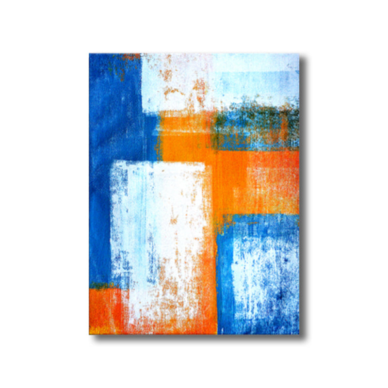 Modern Art Abstract Pattern Canvas Pastel Color Bedroom Wall Decor, Multiple Sizes Clearhalo 'Arts' 'Canvas Art' 1764890