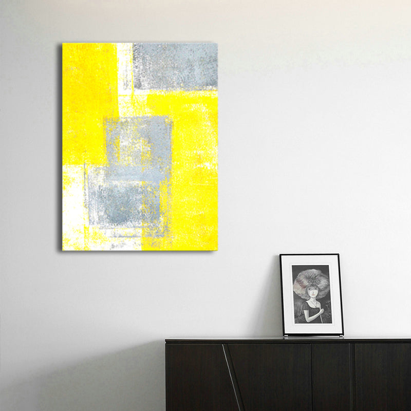 Modern Art Abstract Pattern Canvas Pastel Color Bedroom Wall Decor, Multiple Sizes Clearhalo 'Arts' 'Canvas Art' 1764892