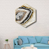 Soft Color Marble Look Canvas Nordic Style Textured Wall Art Decor for Living Room