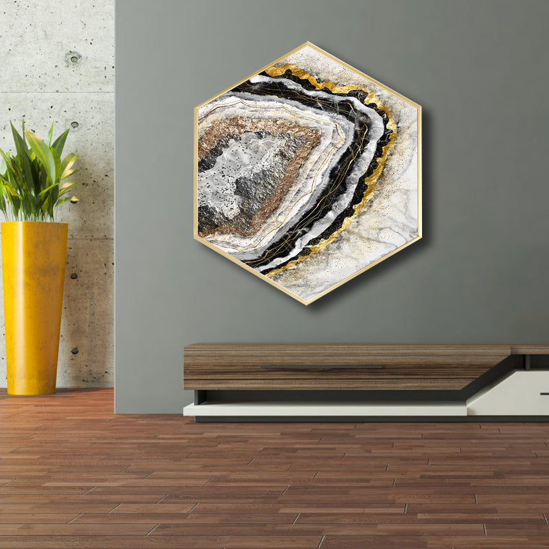 Soft Color Marble Look Canvas Nordic Style Textured Wall Art Decor for Living Room Clearhalo 'Arts' 'Canvas Art' 1764948