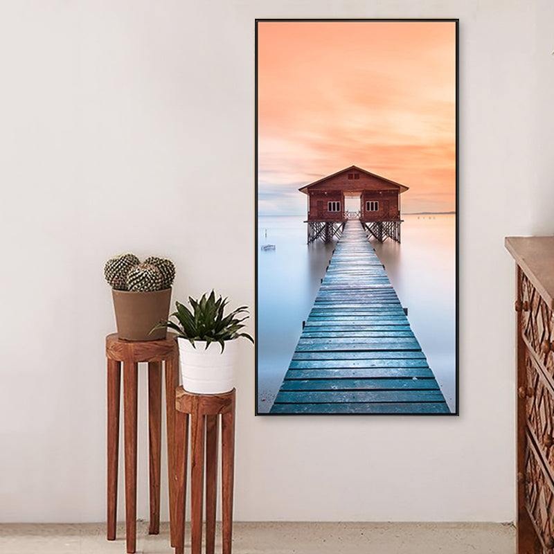 Photography Modern Style Canvas Print Natural Landscape in Light Color, Multiple Sizes Clearhalo 'Art Gallery' 'Canvas Art' 'Contemporary Art Gallery' 'Modern' Arts' 1765044