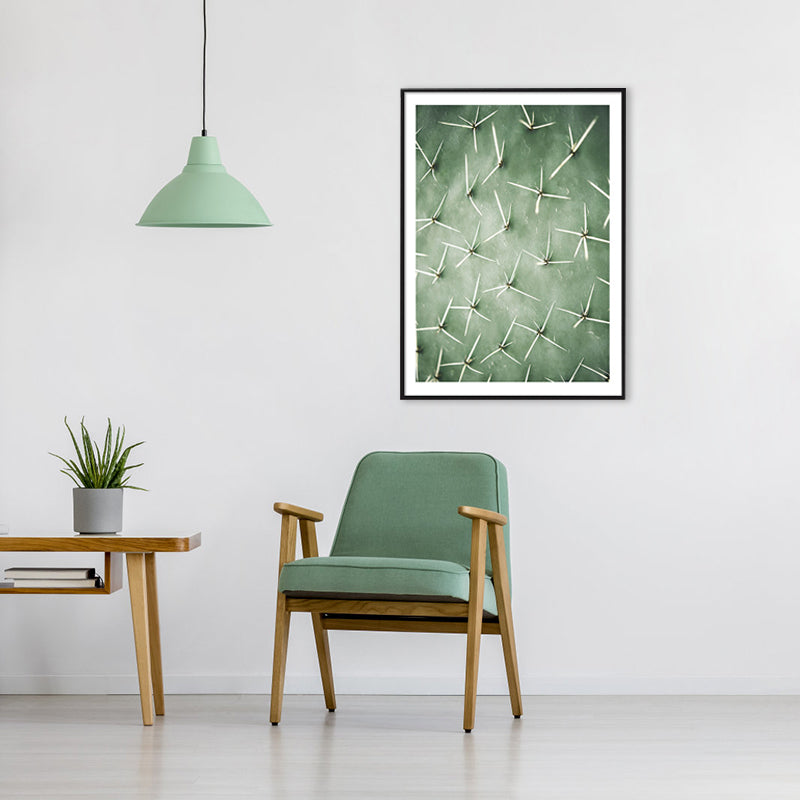 Cactus Painting Soft Color Canvas Wall Art Print Textured, Multiple Sizes Options Clearhalo 'Art Gallery' 'Canvas Art' 'Coastal Art Gallery' 'Tropical' Arts' 1765332