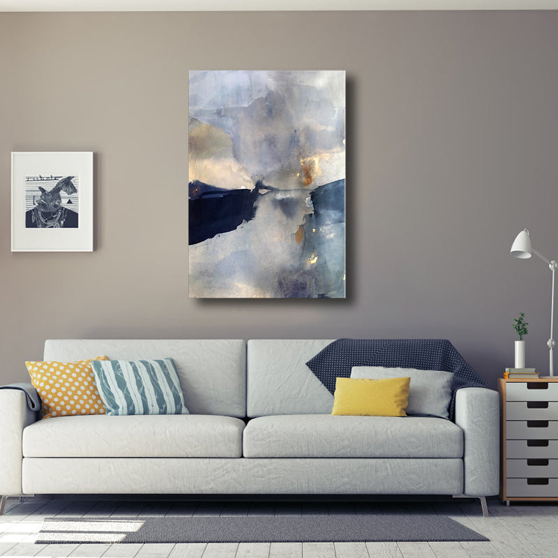 Abstract Wall Decor Contemporary Art Textured Bedroom Canvas Print, Multiple Sizes - Clearhalo - 'Arts' - 'Canvas Art' - 1765393