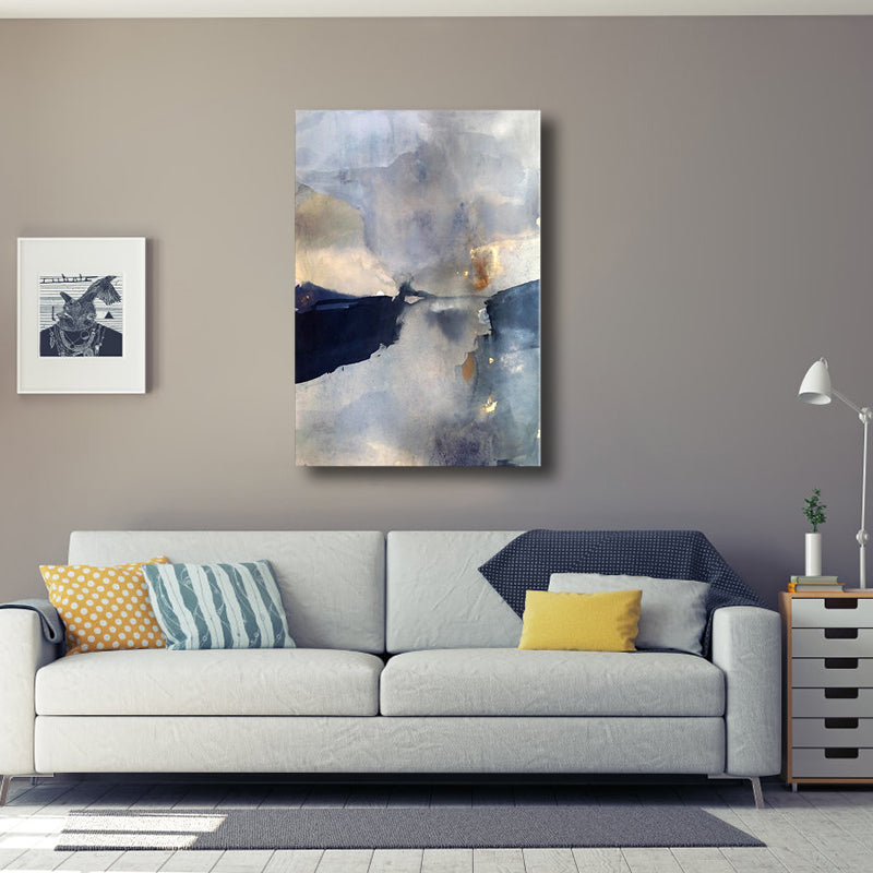 Abstract Wall Decor Contemporary Art Textured Bedroom Canvas Print, Multiple Sizes Clearhalo 'Arts' 'Canvas Art' 1765393