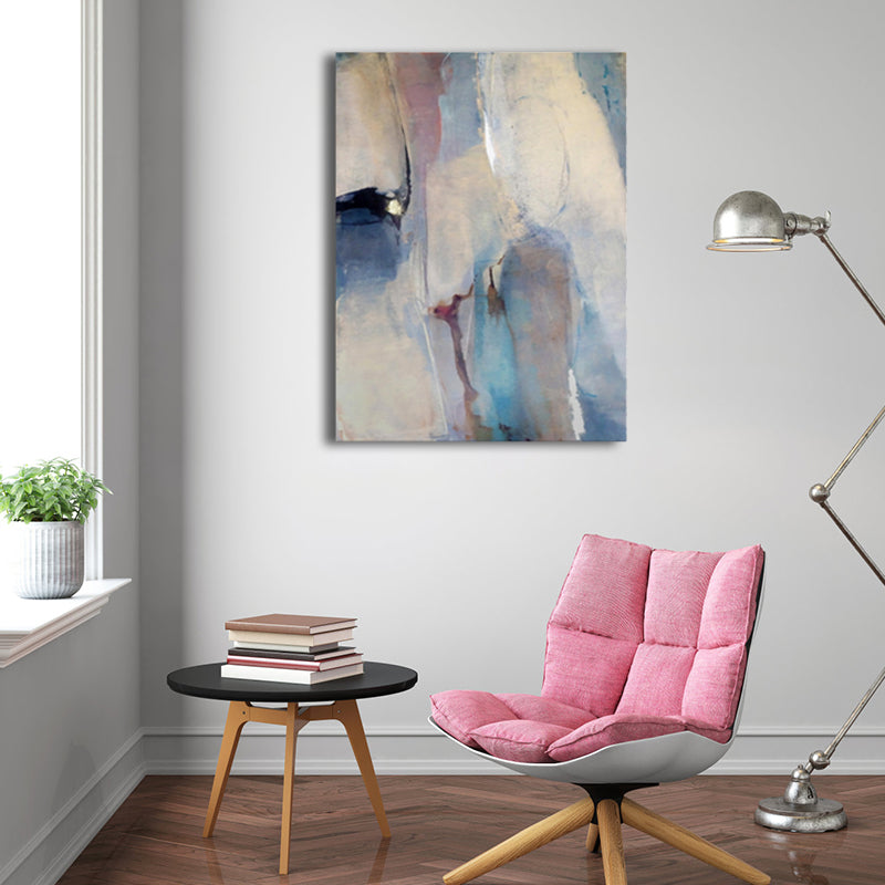 Abstract Wall Decor Contemporary Art Textured Bedroom Canvas Print, Multiple Sizes Clearhalo 'Arts' 'Canvas Art' 1765401