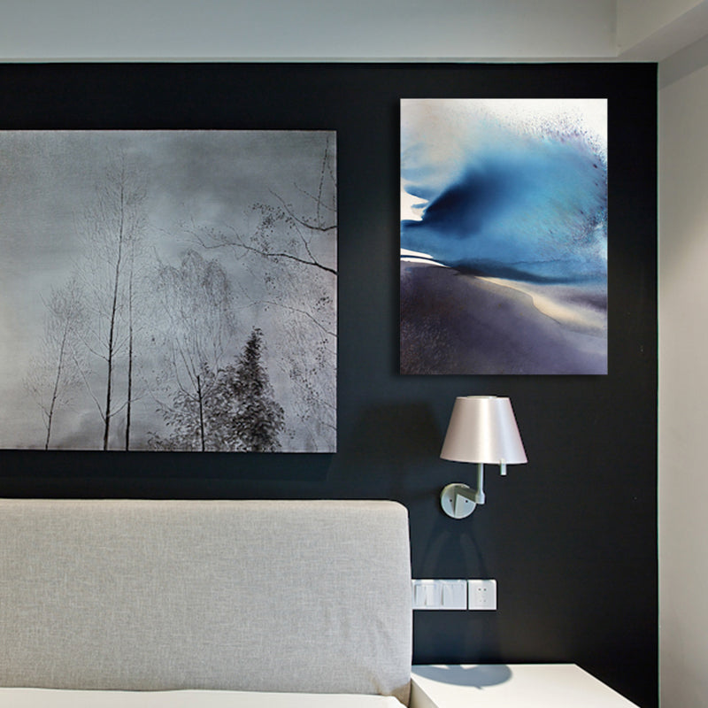 Abstract Wall Decor Contemporary Art Textured Bedroom Canvas Print, Multiple Sizes Clearhalo 'Arts' 'Canvas Art' 1765405