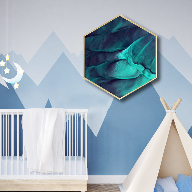 Pastel Color Abstract Painting Textured Canvas Wall Art for Bedroom, Multiple Sizes Clearhalo 'Art Gallery' 'Canvas Art' 'Contemporary Art Gallery' 'Modern' Arts' 1765559