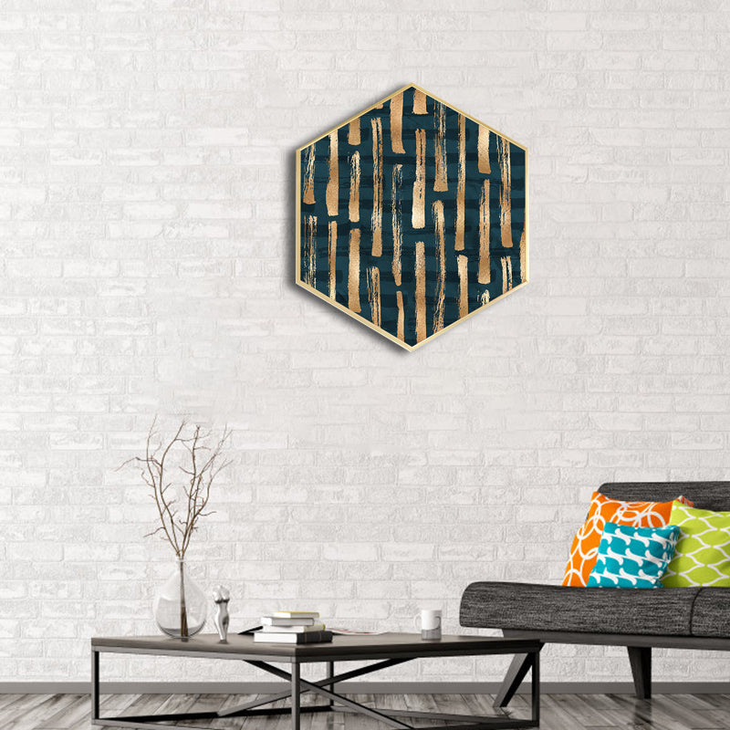 Pastel Color Abstract Painting Textured Canvas Wall Art for Bedroom, Multiple Sizes Gold Clearhalo 'Art Gallery' 'Canvas Art' 'Contemporary Art Gallery' 'Modern' Arts' 1765565