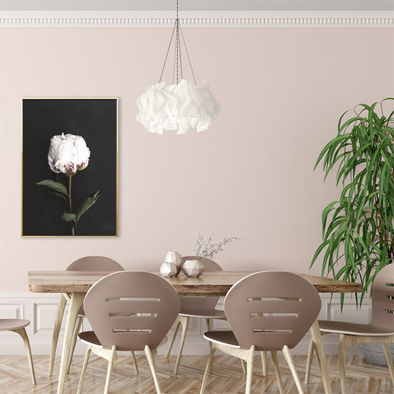 Florentine Canvas Wall Art Textured Contemporary Style for Girls Bedroom Painting Clearhalo 'Art Gallery' 'Canvas Art' 'Contemporary Art Gallery' 'Modern' Arts' 1765906