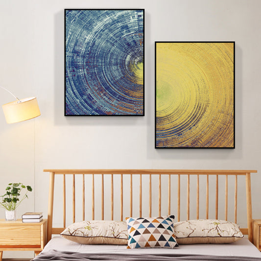 Vortex Canvas Art Contemporary Enchanting Painting Abstract Wall Decor in Light Color Clearhalo 'Art Gallery' 'Canvas Art' 'Contemporary Art Gallery' 'Modern' Arts' 1766209
