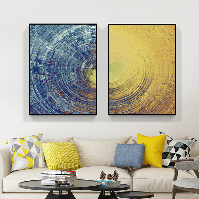 Vortex Canvas Art Contemporary Enchanting Painting Abstract Wall Decor in Light Color Clearhalo 'Art Gallery' 'Canvas Art' 'Contemporary Art Gallery' 'Modern' Arts' 1766210