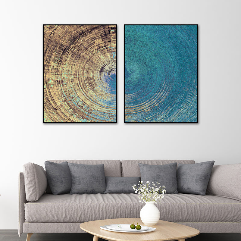 Vortex Canvas Art Contemporary Enchanting Painting Abstract Wall Decor in Light Color Clearhalo 'Art Gallery' 'Canvas Art' 'Contemporary Art Gallery' 'Modern' Arts' 1766218