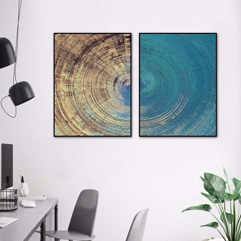 Vortex Canvas Art Contemporary Enchanting Painting Abstract Wall Decor in Light Color Clearhalo 'Art Gallery' 'Canvas Art' 'Contemporary Art Gallery' 'Modern' Arts' 1766219