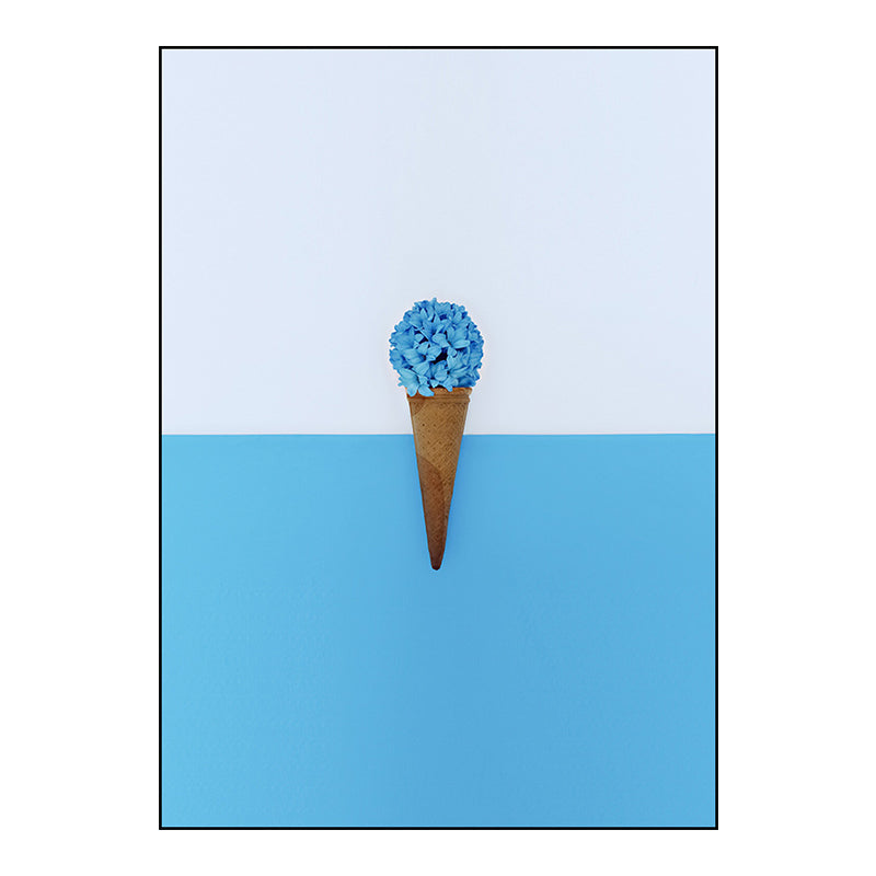 Novel Still-Life Canvas Print Pastel Color Modern Style Painting for Living Room Clearhalo 'Art Gallery' 'Canvas Art' 'Contemporary Art Gallery' 'Modern' Arts' 1766276