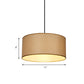 Drum Pendant Light Fixture Simple Fabric Beige LED Hanging Ceiling Light, 12"/16"/19.5" Dia Clearhalo 'Ceiling Lights' 'Modern Pendants' 'Modern' 'Pendant Lights' 'Pendants' Lighting' 176648