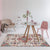 Traditional Tribal Flower Pattern Rug Multicolor Moroccan Rug Polyester Pet Friendly Non-Slip Backing Washable Area Rug for Living Room Pink Clearhalo 'Area Rug' 'Moroccan' 'Rugs' Rug' 1766497