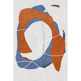 Creative Multicolor Modernist Rug Polyester Abstract Rug Washable Pet Friendly Non-Slip Carpet for Living Room Clearhalo 'Area Rug' 'Rug' 1766558