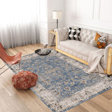Vintage Medallion Pattern Rug Multicolor Polyester Rug Washable Pet Friendly Anti-Slip Carpet for Living Room Clearhalo 'Area Rug' 'Rugs' 'Shabby Chic' Rug' 1766643