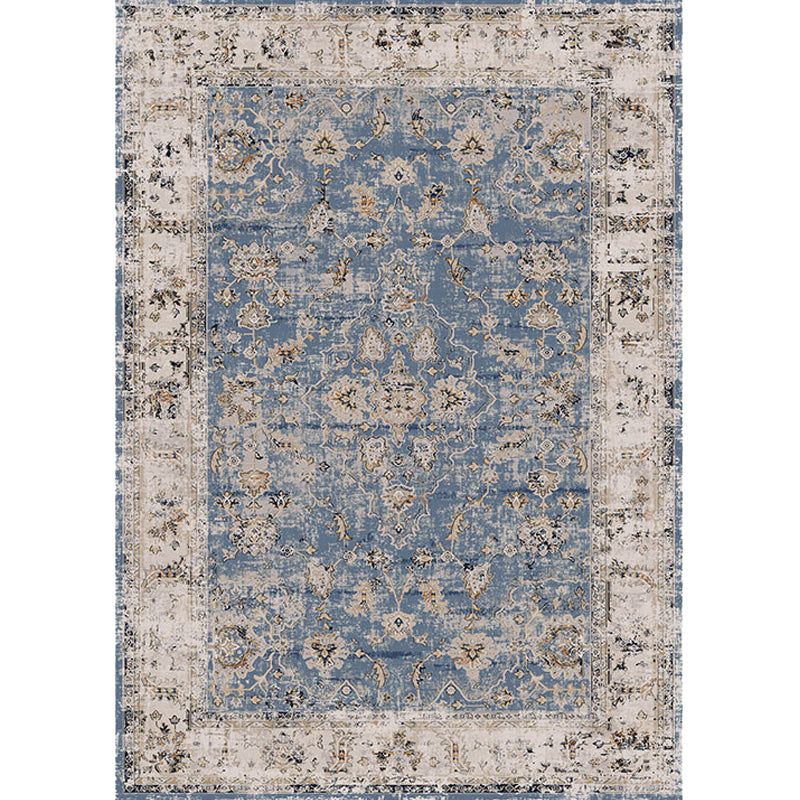 Vintage Medallion Pattern Rug Multicolor Polyester Rug Washable Pet Friendly Anti-Slip Carpet for Living Room Clearhalo 'Area Rug' 'Rugs' 'Shabby Chic' Rug' 1766644