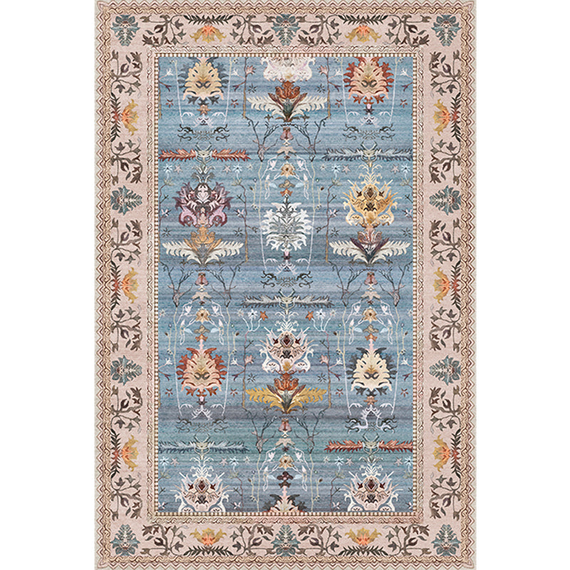 Vintage Medallion Pattern Rug Multicolor Polyester Rug Washable Pet Friendly Anti-Slip Carpet for Living Room Clearhalo 'Area Rug' 'Rugs' 'Shabby Chic' Rug' 1766655
