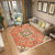 Vintage Medallion Pattern Rug Multicolor Polyester Rug Washable Pet Friendly Anti-Slip Carpet for Living Room Yellow-Red Clearhalo 'Area Rug' 'Rugs' 'Shabby Chic' Rug' 1766656